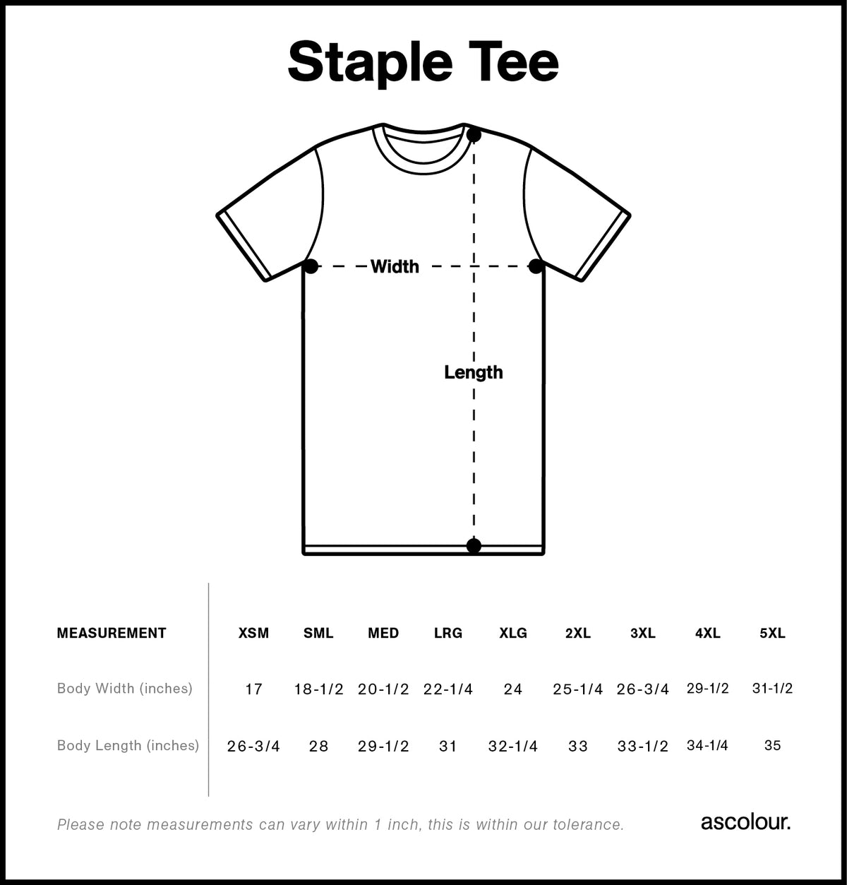 fnco 2407 Staple Tee
